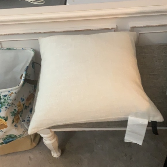 Decorative Pillow w/duck feathers - Picture 2 of 6